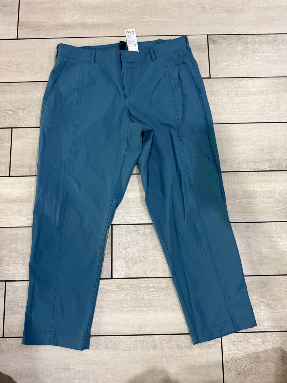 Kirkland Signature Women's Track Joggers in Teal Blue
